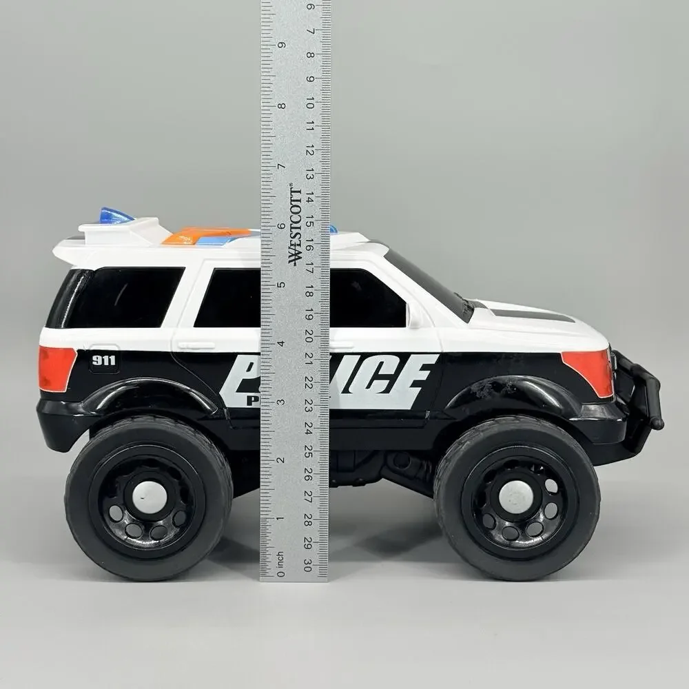 Maxx Action 320174 Large Police SUV Lights & Sounds Motorized Rescue Vehicle